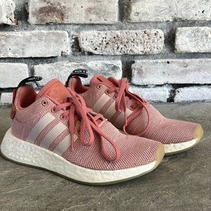 Adidas Pink/white Womens Sneakers